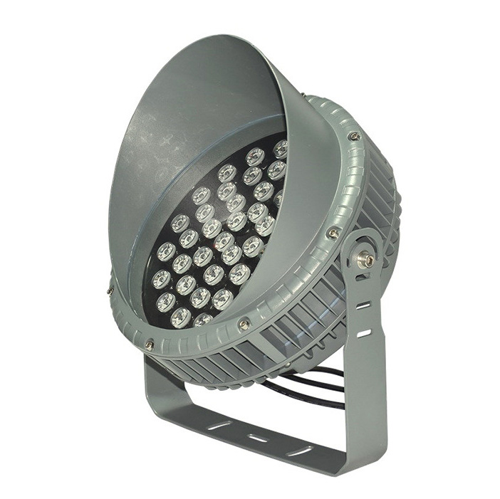 AC85-265V External Control DMX512 DC24V Single color and RGB Optional Waterproof IP65 Flat Base LED Spotlight Apply to Tree Light